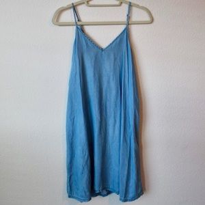 Light Blue Slip Dress